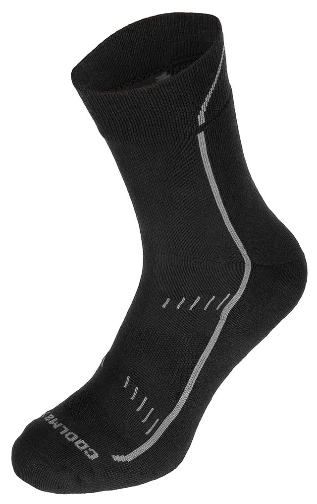 Chaussettes de trek Fox Outdoor Arber à semelle matelassée et fibres COOLMAX®