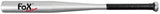 Batte de baseball en aluminium Fox Outdoor American Baseball 66 cm poignée caoutchoutée