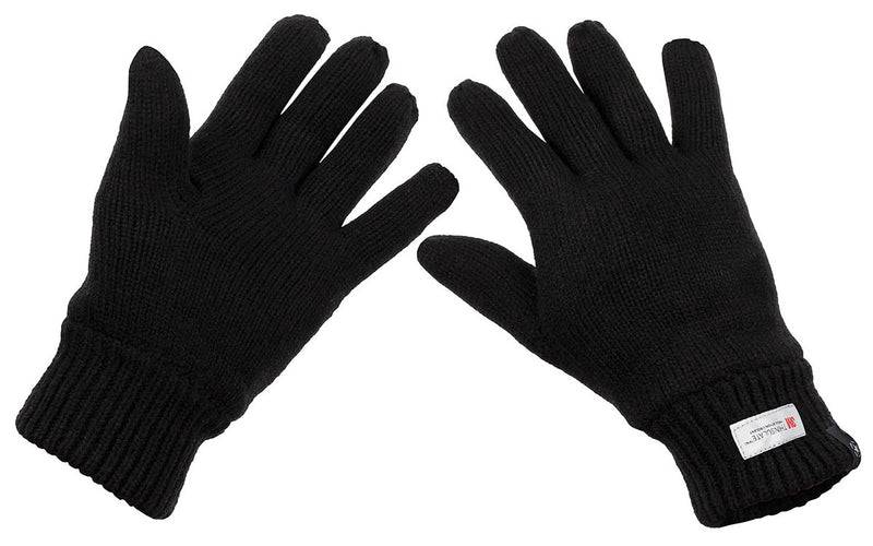 Gants tricotés MFH en maille fine doublés 3M Thinsulate pour le temps froid