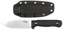 Couteau à lame fixe Fox Outdoor Bushcraft lame 12 cm épaisseur 5,5 mm manche G10