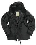 Parka de pluie Mil-Tec type ECWS en laminé 3 couches avec veste polaire amovible