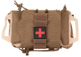 Pochette médicale MFH Tactical IFAK à extraction rapide 25 x 15 x 5 cm 220 g