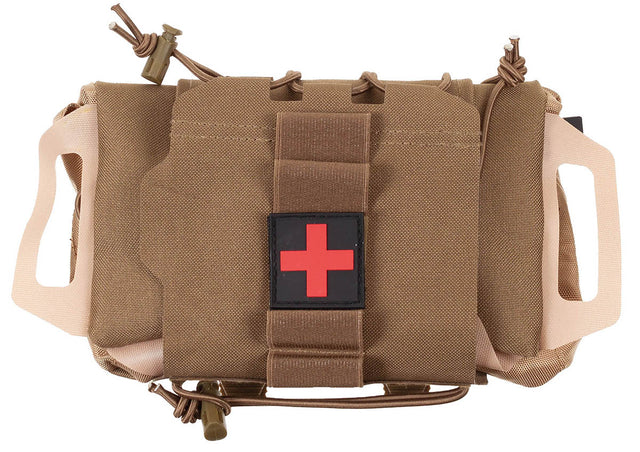 Pochette médicale MFH Tactical IFAK à extraction rapide 25 x 15 x 5 cm 220 g