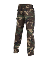 Pantalon de combat Mil-Tec type BDU en polyester-coton 80/20 à jambe droite
