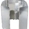Pare-vent de réchaud pliant Fox Outdoor en aluminium 67 x 24 cm à huit lamelles