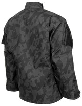 Veste de combat US ACU MFH Rip Stop 100 % coton col montant et poches de manche