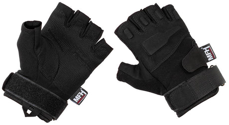 Gants Tactical Pro MFH Professional sans doigts à matelassage de jointures silicone