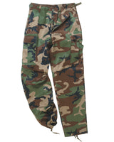 Pantalon de combat type BDU Mil-Tec en polycoton 80/20 six poches et taille réglable
