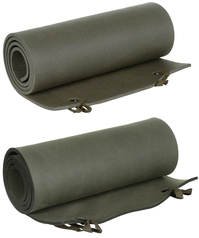 Matelas de sol autrichiens de 190 x 50 x 1 cm, surplus d'occasion, lot de 5