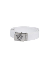 Ceinture de pantalon type US Mil-Tec en coton 3 cm à boucle insigne US Navy