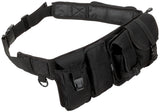 Ceinture-sacoche à six poches MFH en polyester réglable jusqu'à 110 cm