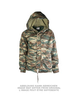 Parka grecque à capuche et doublure nylon, coton-polyester, surplus d'occasion