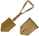 Pelle pliante type BW MFH 3 pièces en acier 58 cm avec étui de ceinturon