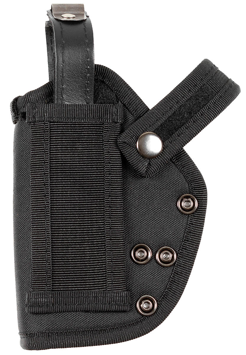 Holster MFH type P1 pour ceinturon jusqu'à 7 cm avec sangle de sécurité