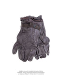 Gants militaires type US modèle M49 en cuir, pièce d'occasion de dotation