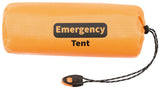 Tente de survie Fox Outdoor 244 x 155 cm avec allume-feu et sifflet de détresse