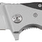 Couteau pliant Fox Outdoor lame 8,5 cm manche métal à inserts synthétiques et ergot