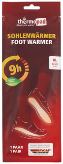 Chaufferette jetable MFH Thermopad pour semelle de chaussure 8 h jusqu'à 45 °C