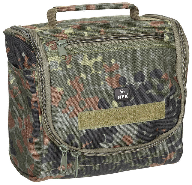 Trousse de toilette BW MFH en Cordura 23 × 48 cm avec miroir amovible et crochet