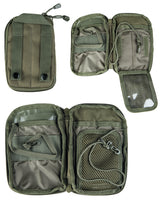 Pochette porte-documents MOLLE Mil-Tec à dos rembourré et fenêtre transparente