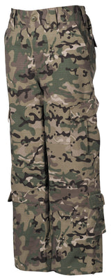 Ensemble enfant MFH type US ACU en Ripstop, veste et pantalon, quinze poches