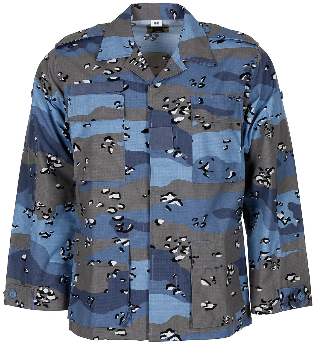 Veste de combat US BDU MFH motif Chocolate Chip Rip Stop coton coudes renforcés