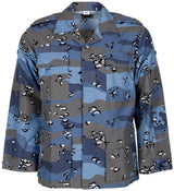 Veste de combat US BDU MFH motif Chocolate Chip Rip Stop coton coudes renforcés