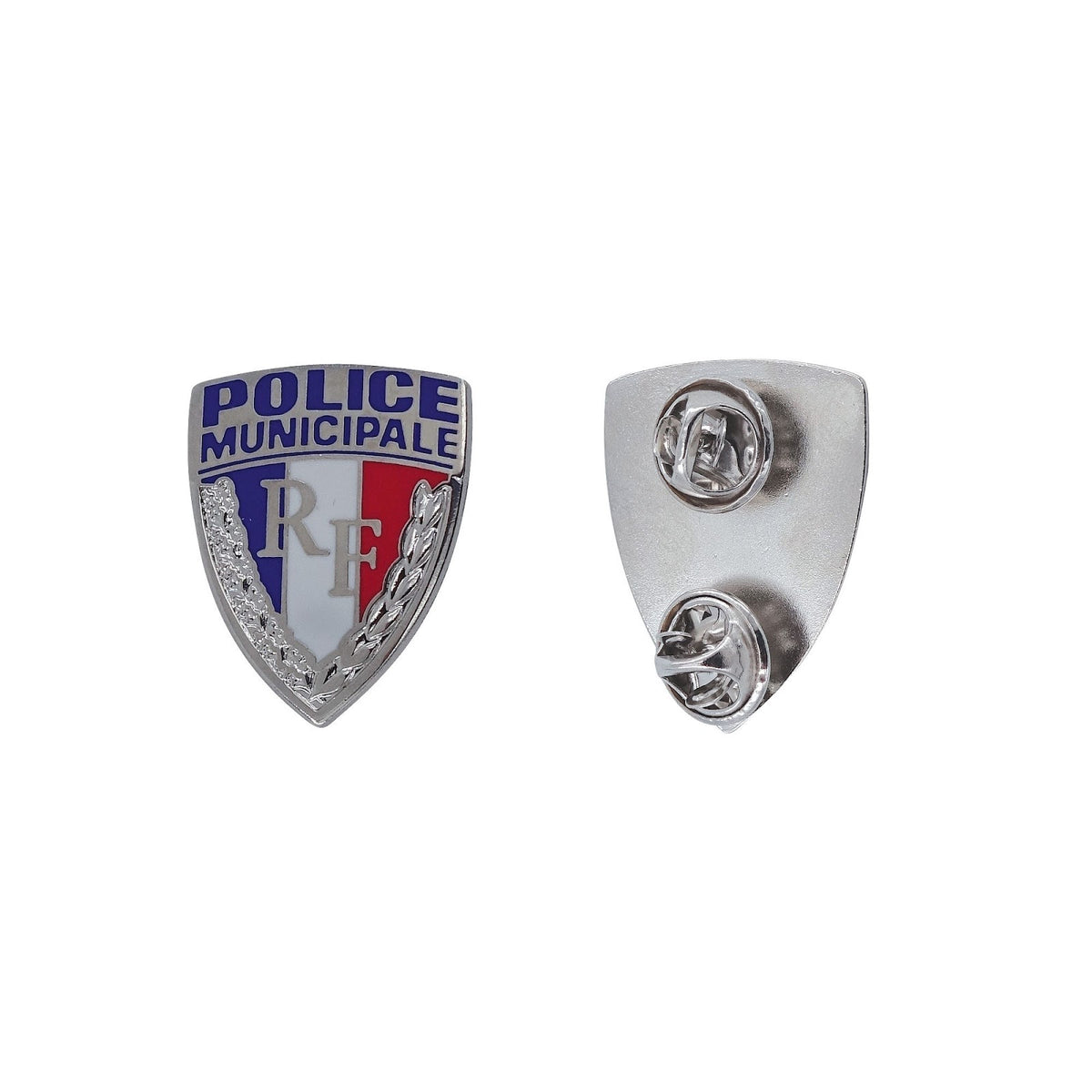 Insigne de calot Patrol Equipement Police Municipale métal 3,2 x 2,5 cm 2 attaches