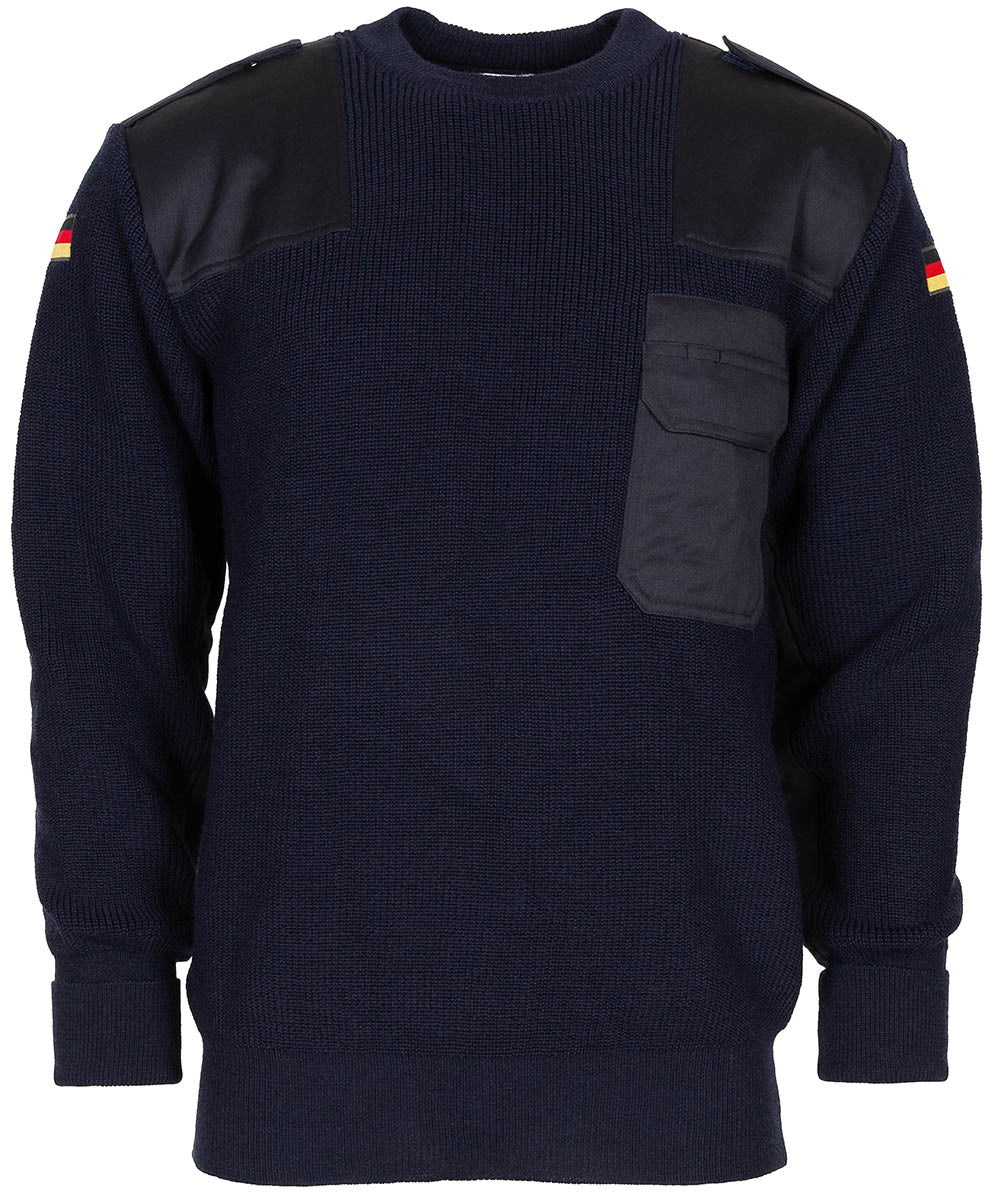 Pull allemand, surplus d'occasion pour le service et la vie courante, lot de 10