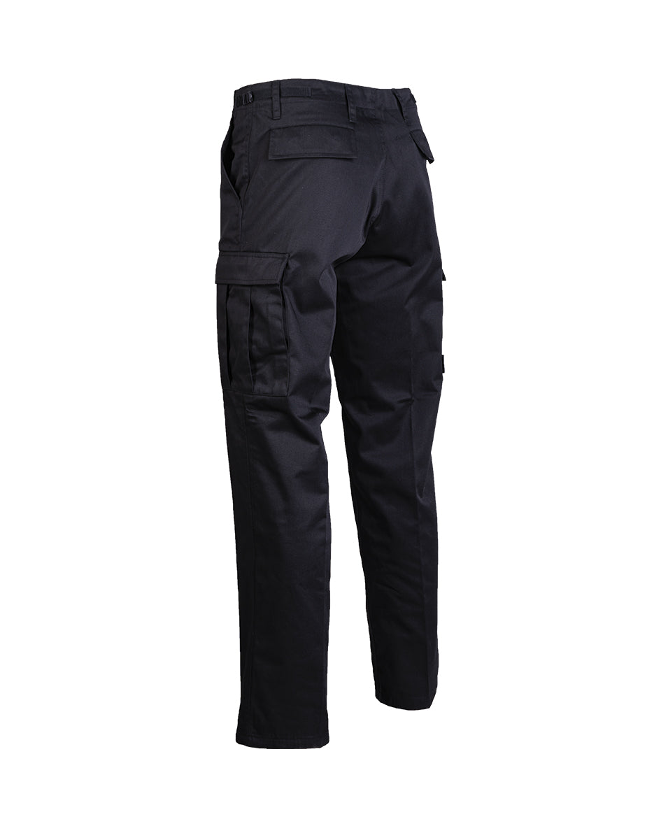Pantalon de combat type BDU Mil-Tec en polycoton 80/20 six poches et taille réglable