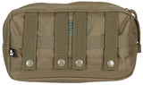 Pochette utilitaire MOLLE MFH grand format à ouverture intégrale, 25 x 13,5 x 9 cm