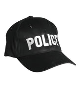 Casquette de baseball Mil-Tec en coton avec marquage POLICE brodé et clip de réglage