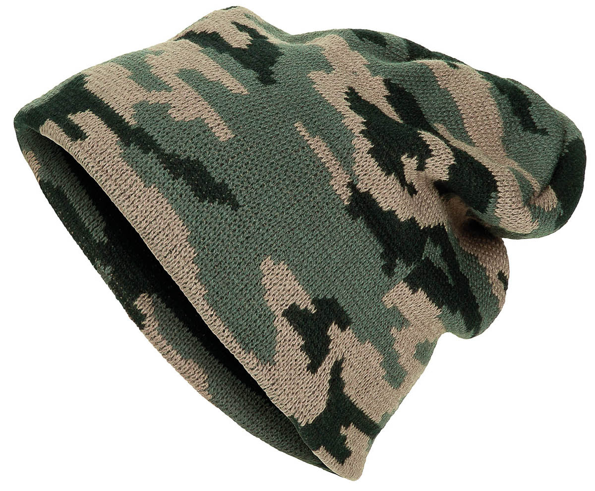 Bonnet Beanie MFH en acrylique maille fine double épaisseur taille unique