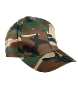 Casquette type baseball Mil-Tec en 100 % coton à visière et réglage arrière par clip