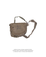 Sacoche de masque à gaz type US modèle M17 en toile, pièce d'occasion