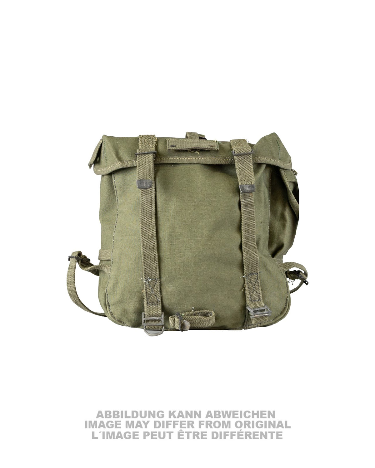 Sac de combat militaire type US M1945 avec bretelles, pièce d'occasion