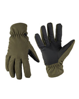 Gants zone froide Mil-Tec softshell garnissage Thinsulate 40 g/m² paume antidérapante