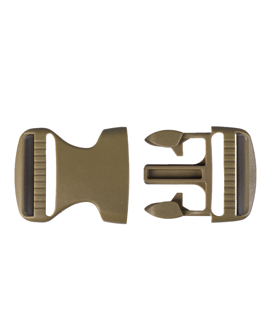 Boucle à clip Mil-Tec en polyoxyméthylène 7,3 x 4,5 cm pour sangle de 38 mm