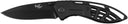 Couteau pliant Fox Outdoor 20 cm manche métal ajouré lame 3Cr13MoV 8,5 cm