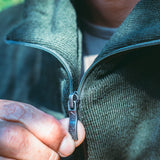 Pull Artica Trek en laine mérinos 200 g/m² col montant à glissière et dos allongé
