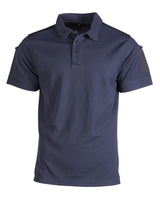 Polo tactique Mil-Tec à séchage rapide en polyester avec poches de bras et porte-stylo