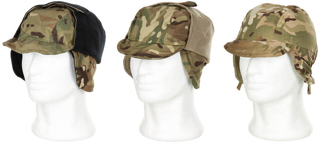 Bonnet d'hiver britannique Cold Weather grand froid, surplus comme neuf, lot de 5