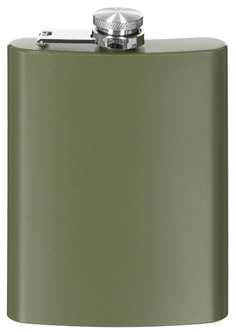 Flasque de poche galbée Fox Outdoor en acier inoxydable 225 ml de 115 grammes