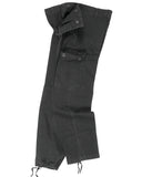 Pantalon tactique Mil-Tec en moleskine 100 % coton prélavé avec poches de cuisse boutonnées