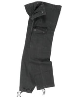 Pantalon tactique Mil-Tec en moleskine 100 % coton prélavé avec poches de cuisse boutonnées