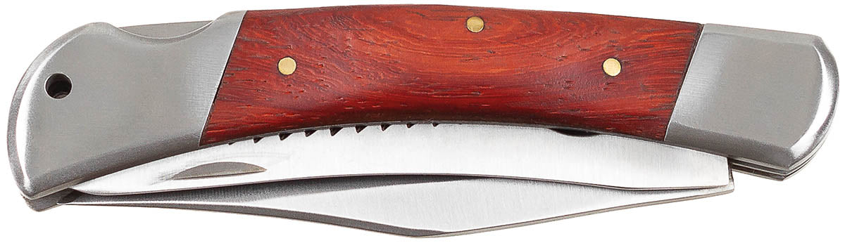 Couteau pliant Fox Outdoor Hunter lame 9,5 cm avec scie repliable et décapsuleur