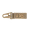 Porte-clés tactiques groupe sanguin A positif Mil-Tec lot de 5 brodé 11 x 3,7 cm