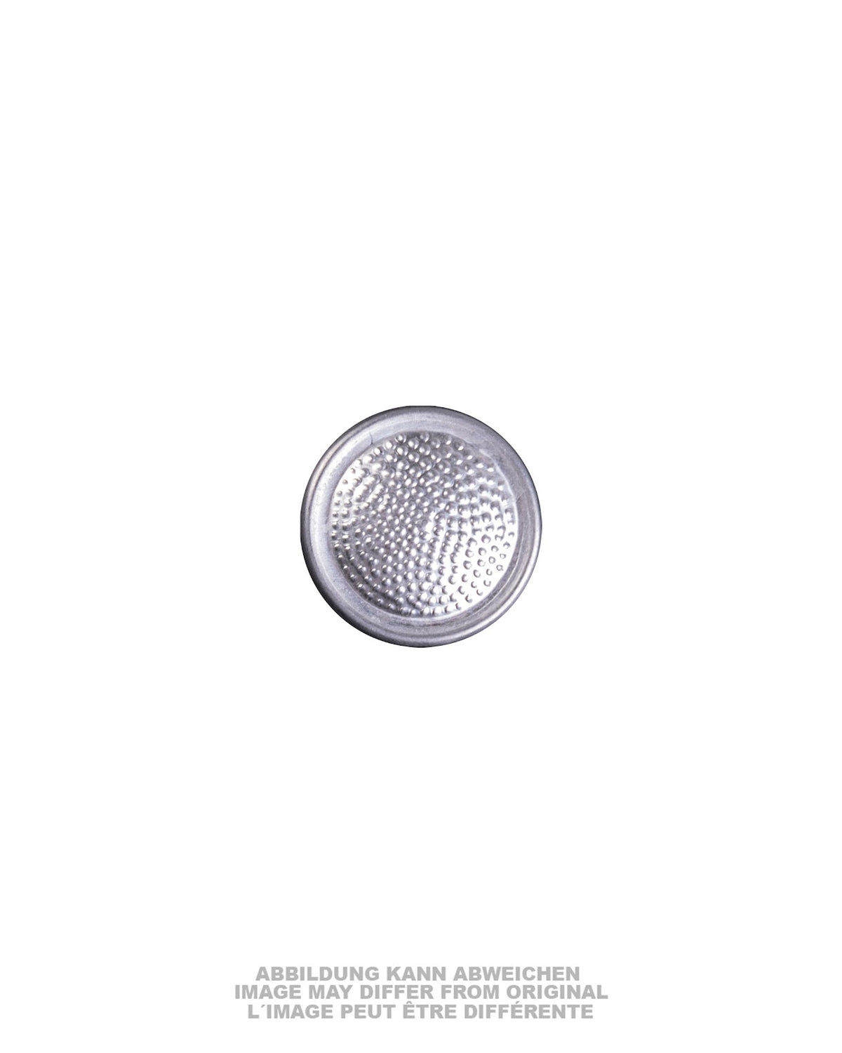Bouton d'uniforme est-allemand en aluminium, 20 mm, fonds de dépôt
