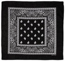 Bandana MFH en coton 55 x 55 cm, carré classique à porter au cou ou sur la tête