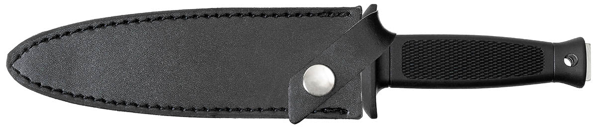 Dague de botte Fox Outdoor à double tranchant lame 14,2 cm avec brise-vitre